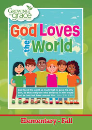 God Loves the World - Fall Elementary Curriculum Unison/Two-Part DVD cover Thumbnail